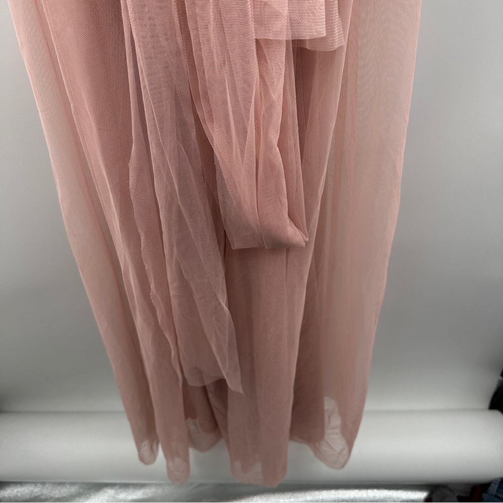 Birdy‎ Grey NWT Christina Dress Women's Size Small Rose Quartz Tulle Convertible - Picture 9 of 13